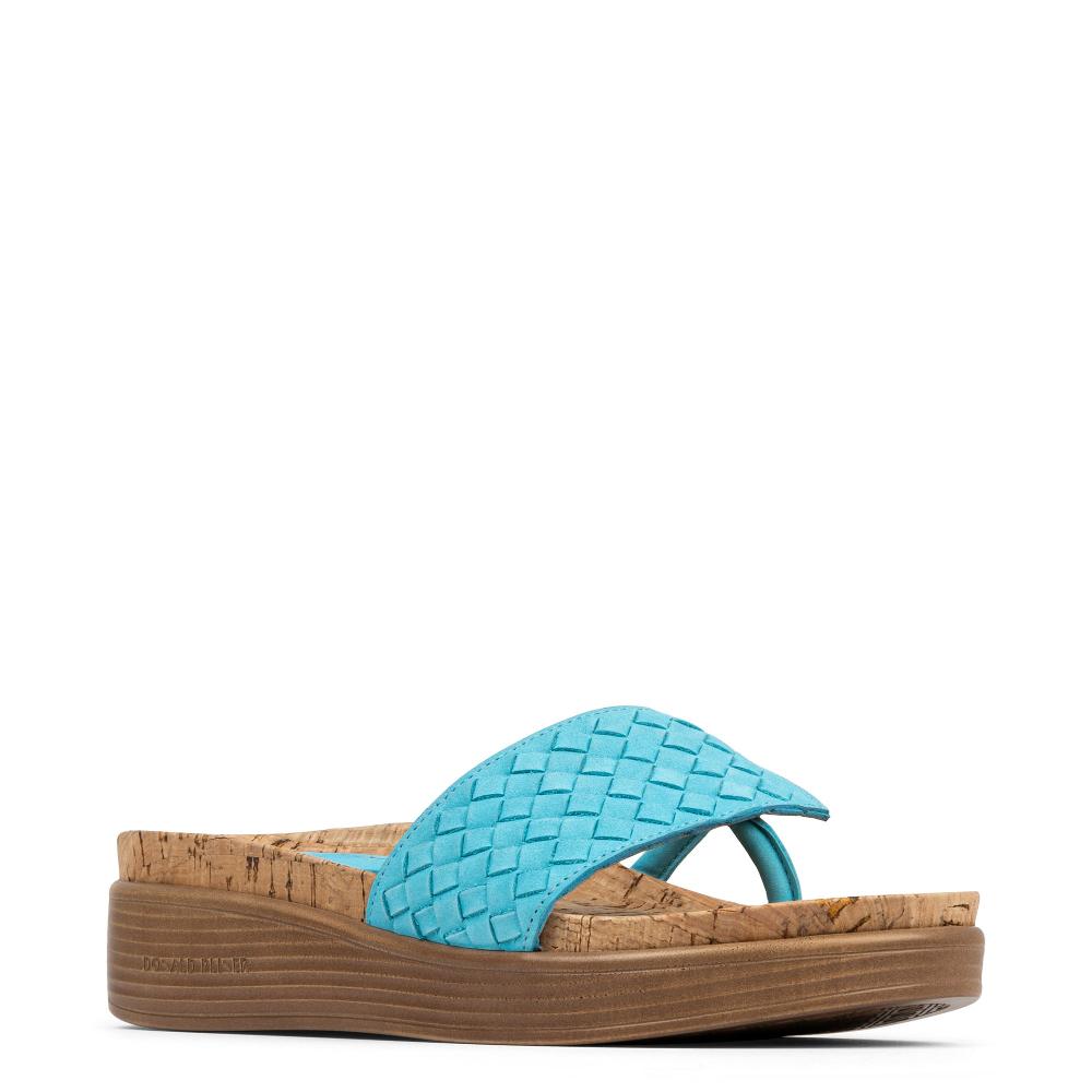 Donald J Pliner FIFI Turquoise Woven