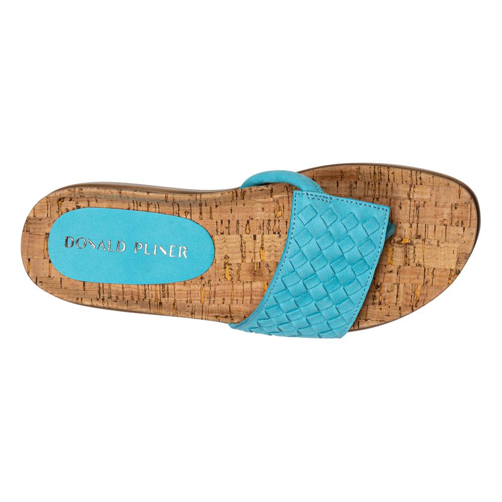 Donald J Pliner FIFI Turquoise Woven