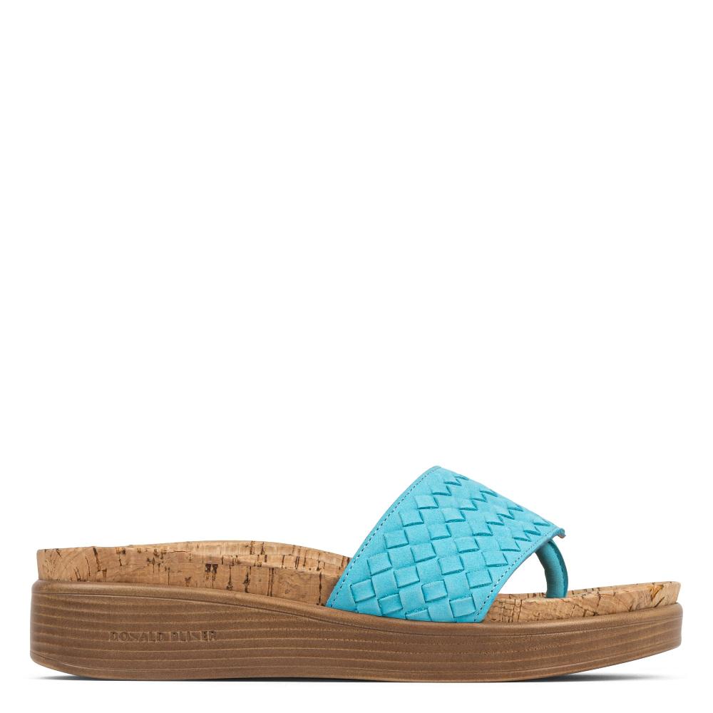 donald j pliner FIFI Turquoise Woven