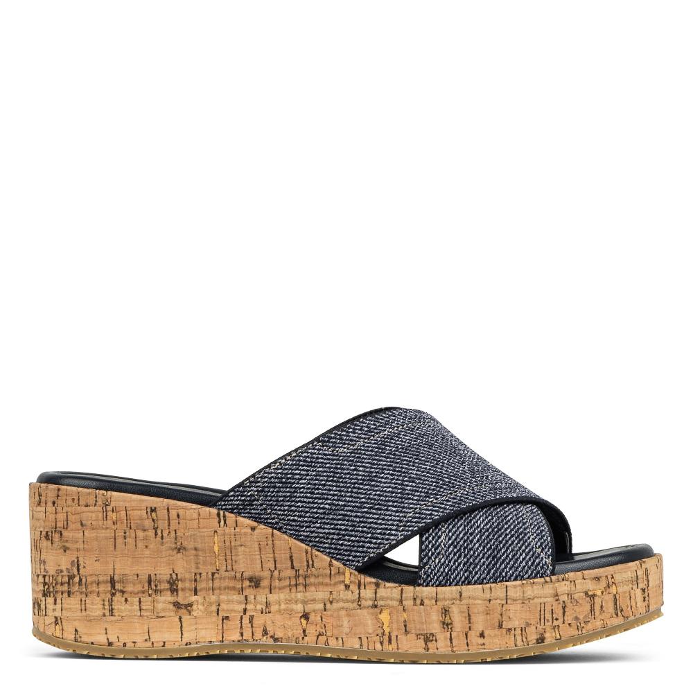 donald j pliner JOCELYN Indigo Denim