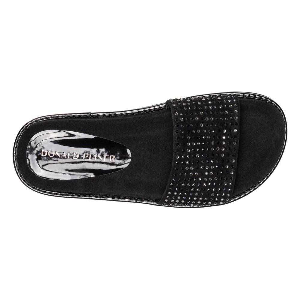 Donald J Pliner JOELLA Black Embellished