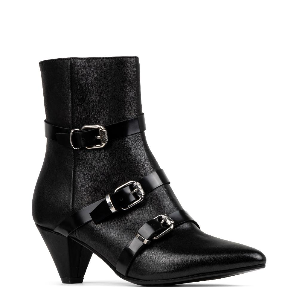 Donald J Pliner KATA Black Leather