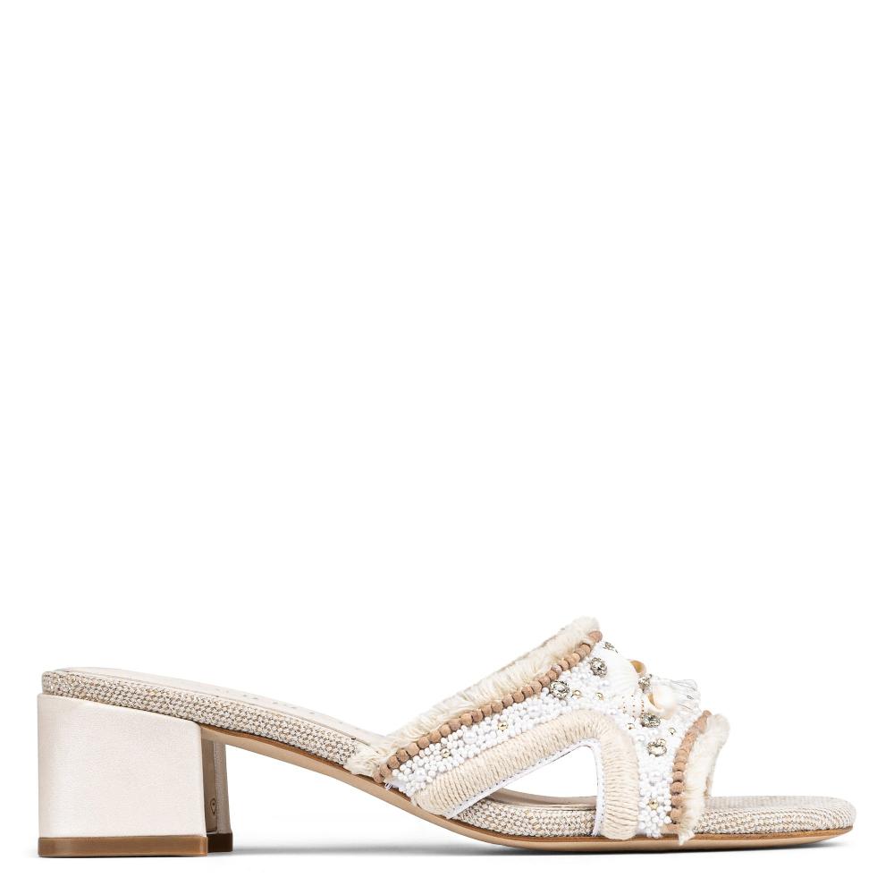 donald j pliner KAYLAN Natural Beaded