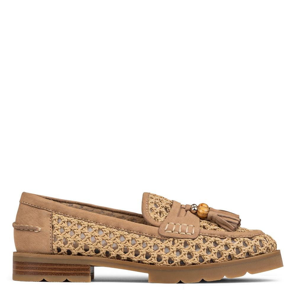 donald j pliner LENNY Natural Raffia