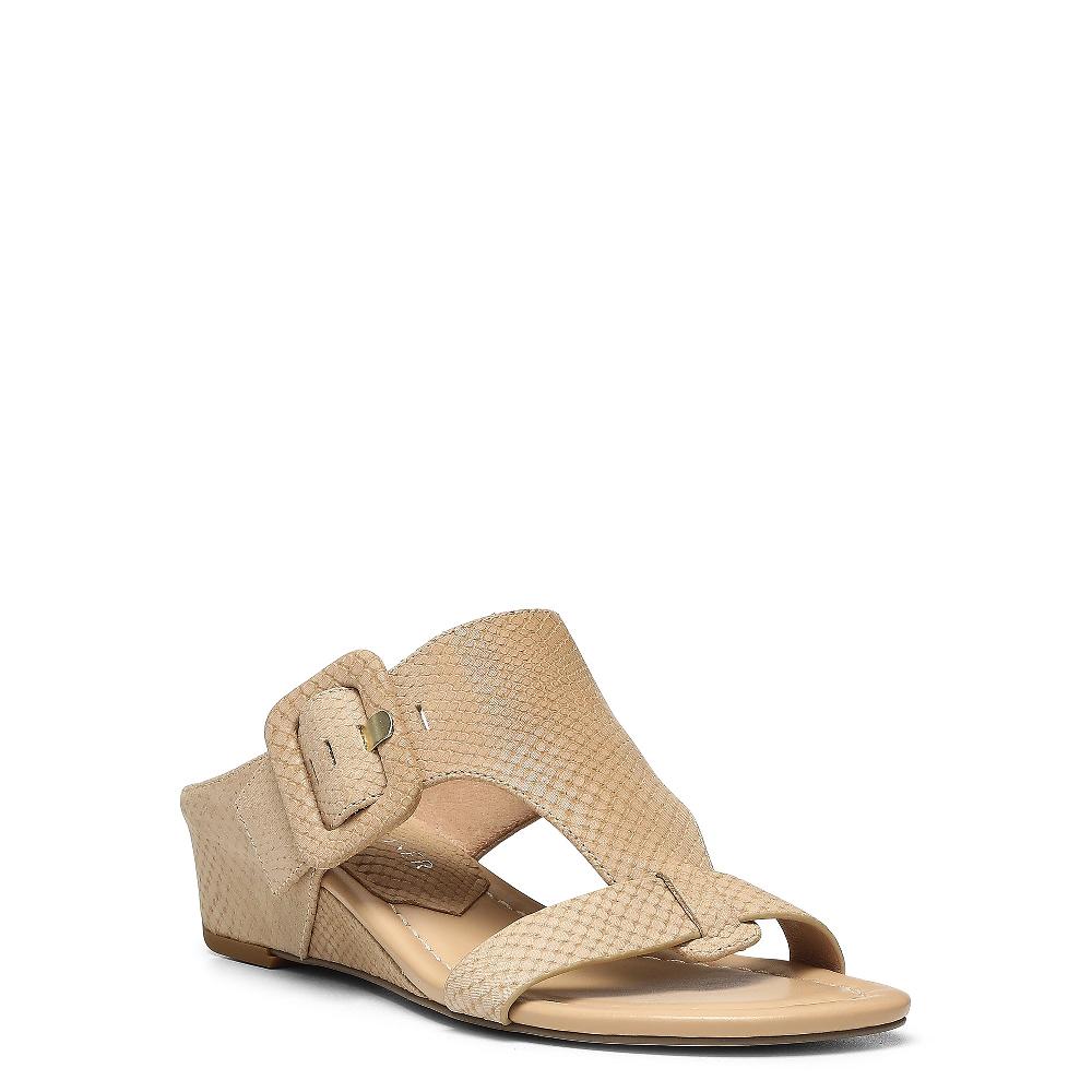 Donald J Pliner OFELIA Sand Metallic Snake