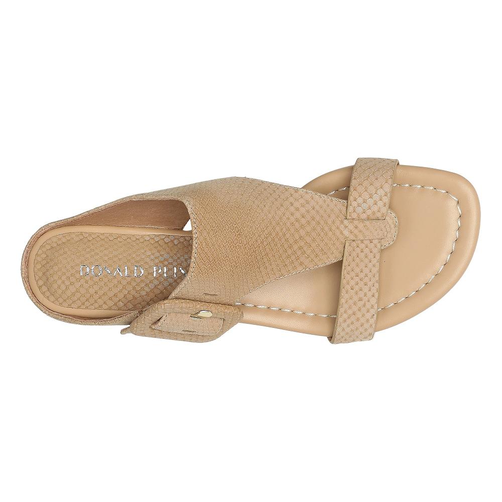 Donald J Pliner OFELIA Sand Metallic Snake