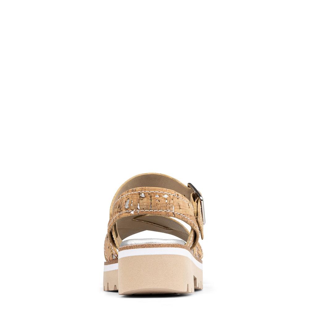 Donald J Pliner PYPER Natural Silver Cork