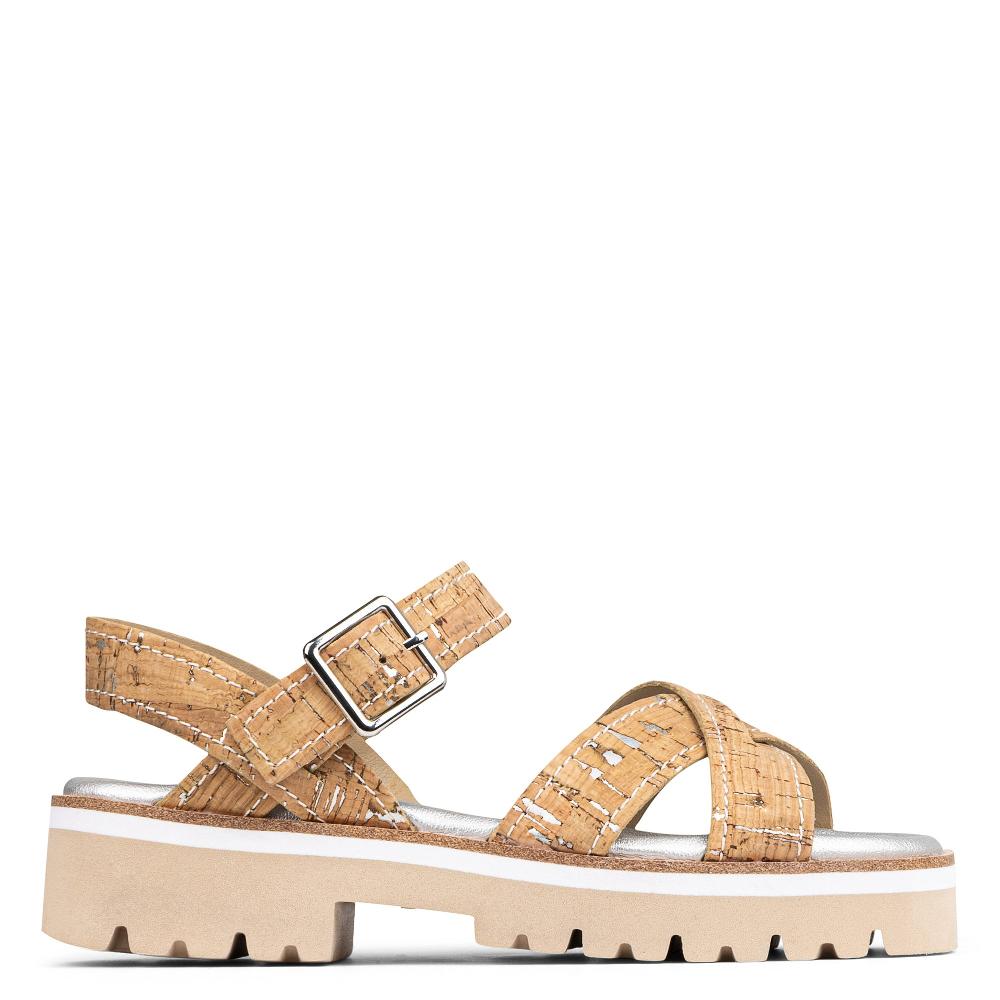 donald j pliner PYPER Natural Silver Cork