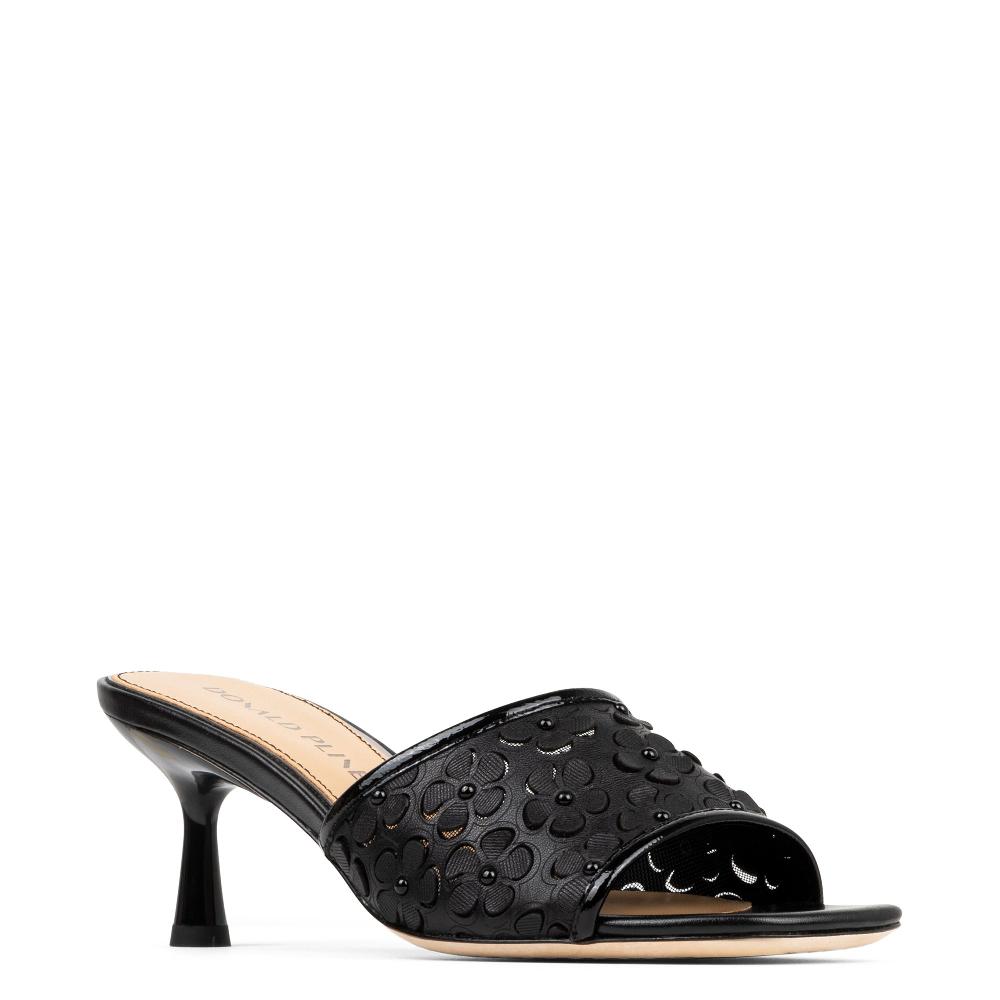 Donald J Pliner RIKKI Black Floral