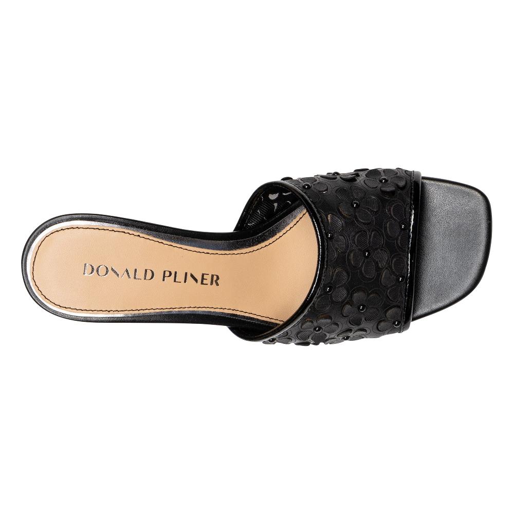 Donald J Pliner RIKKI Black Floral