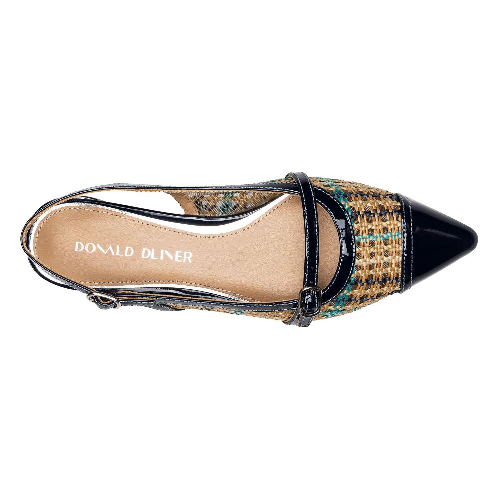 Donald J Pliner ROZAMAY Navy Multi