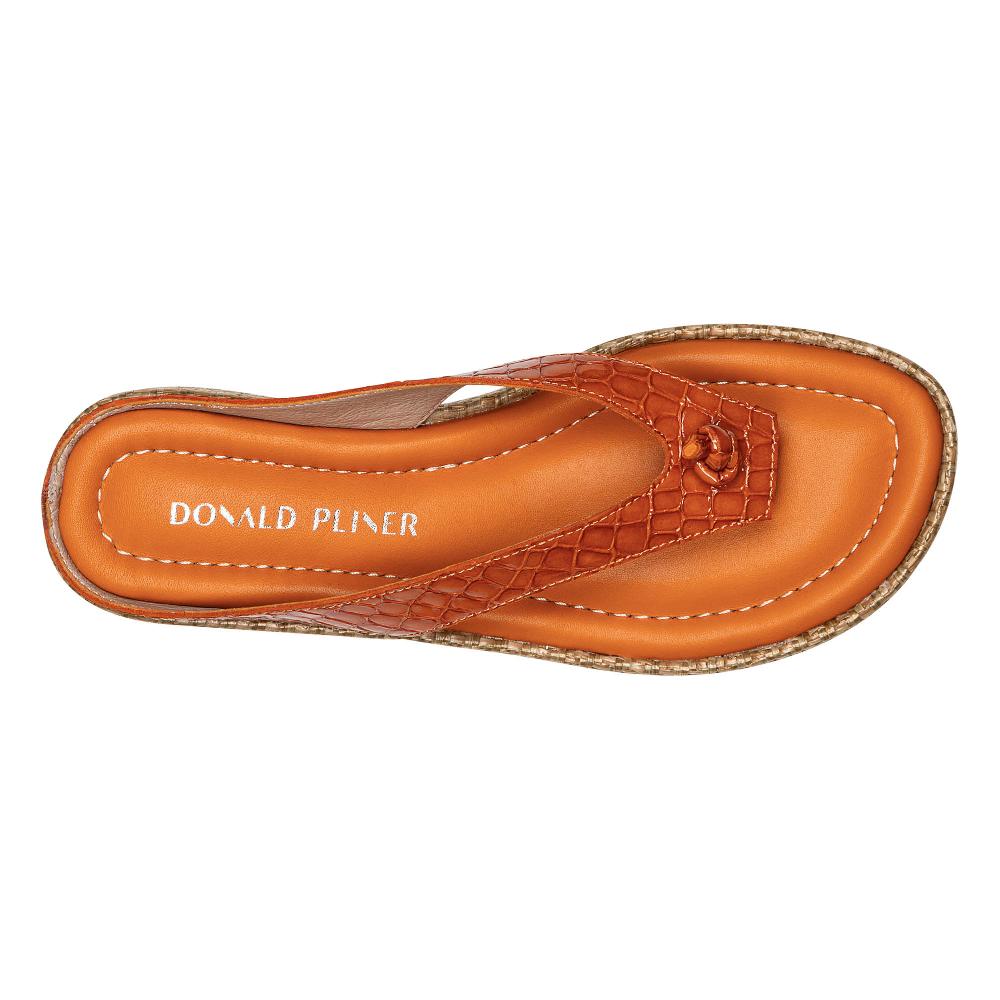 Donald J Pliner SEENA Orange