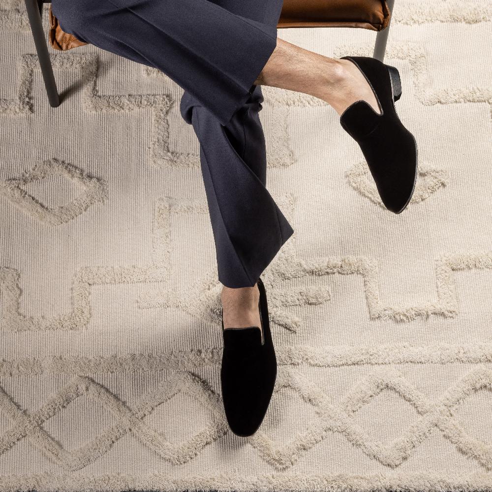 Donald J Pliner SPENCER Black Velvet