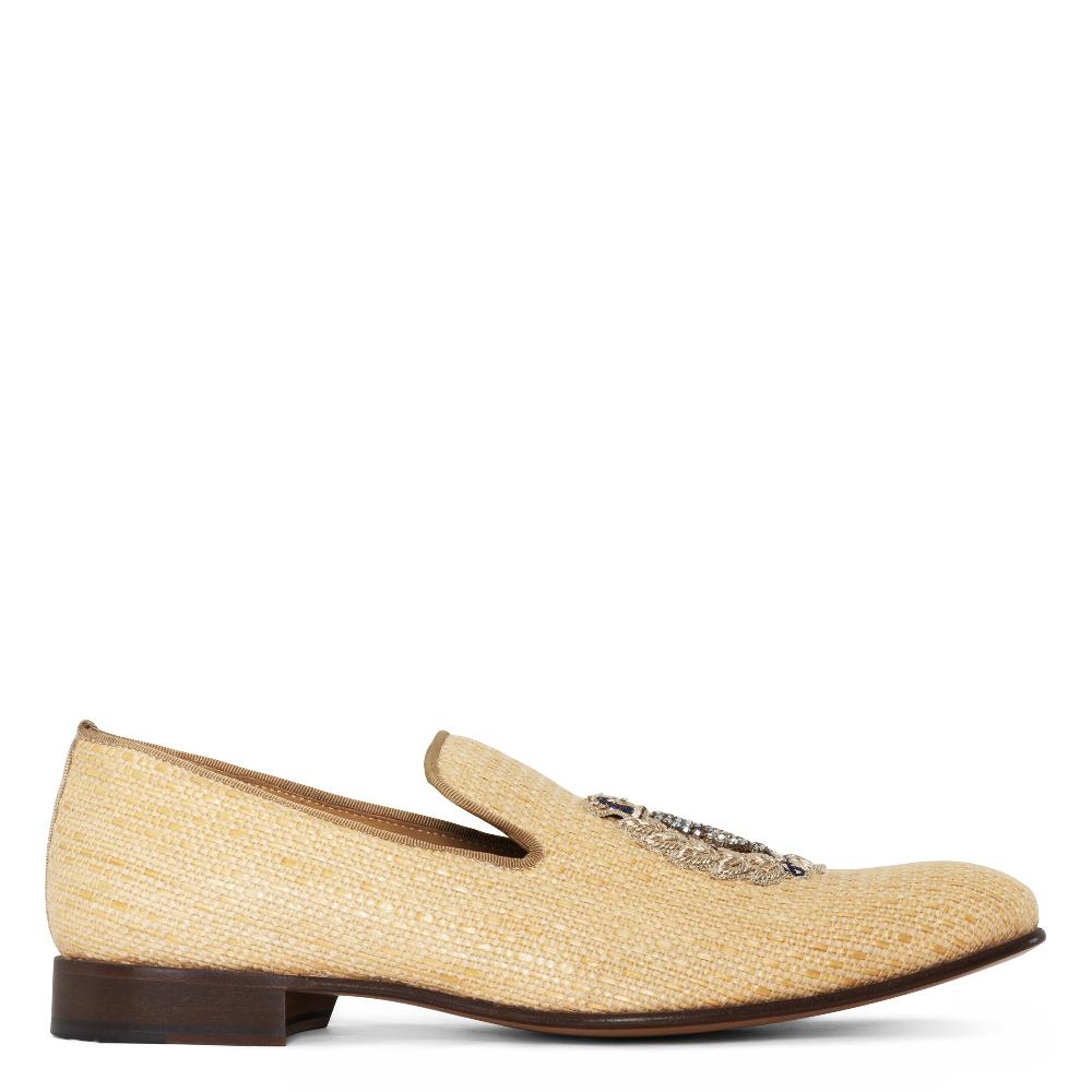 donald j pliner SPENCER Natural Raffia