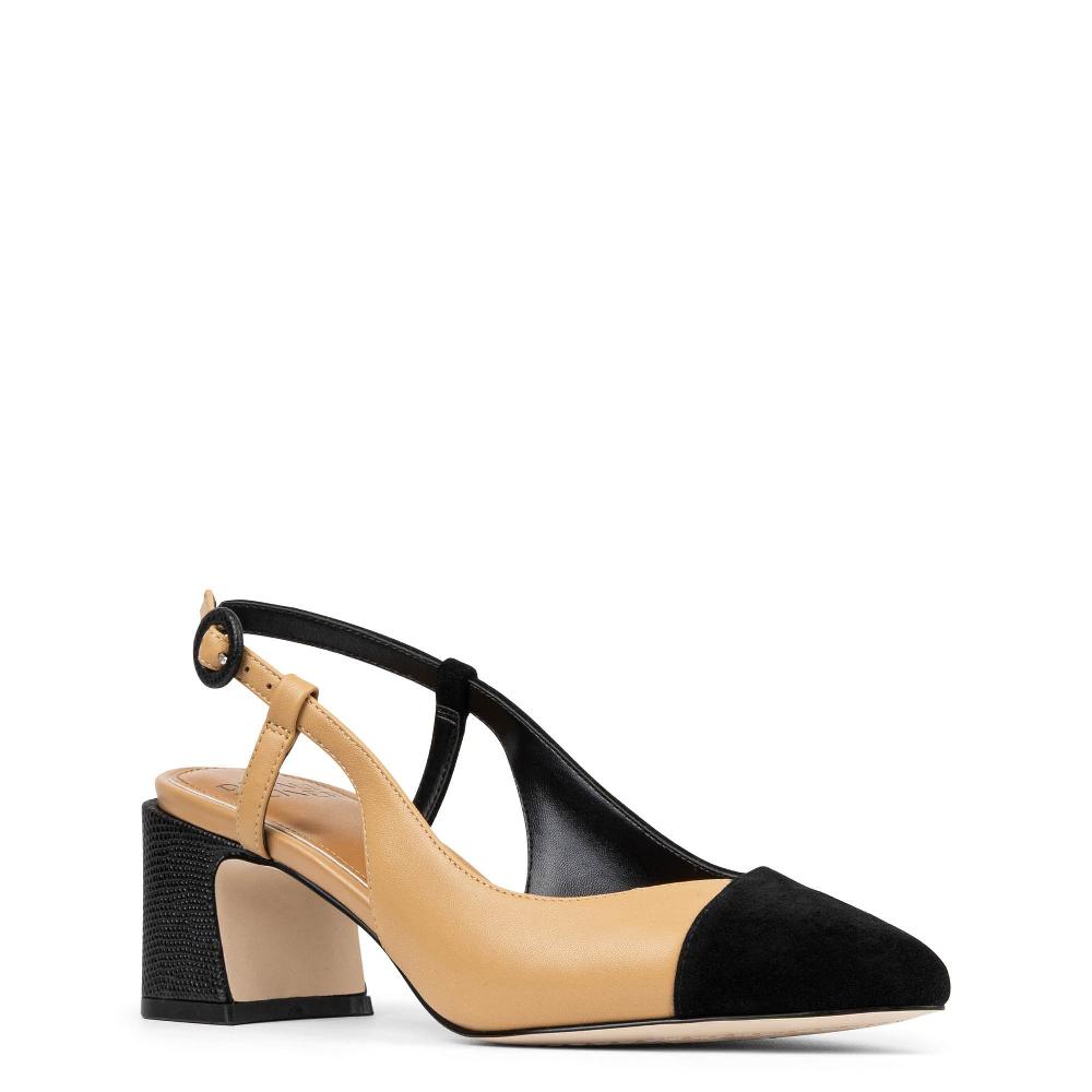 Donald J Pliner VIVIANA Camel Black