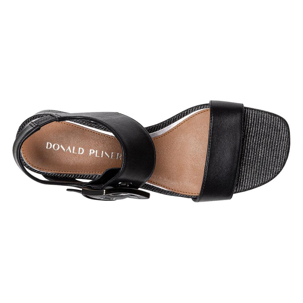 Donald J Pliner VIXI Black Leather