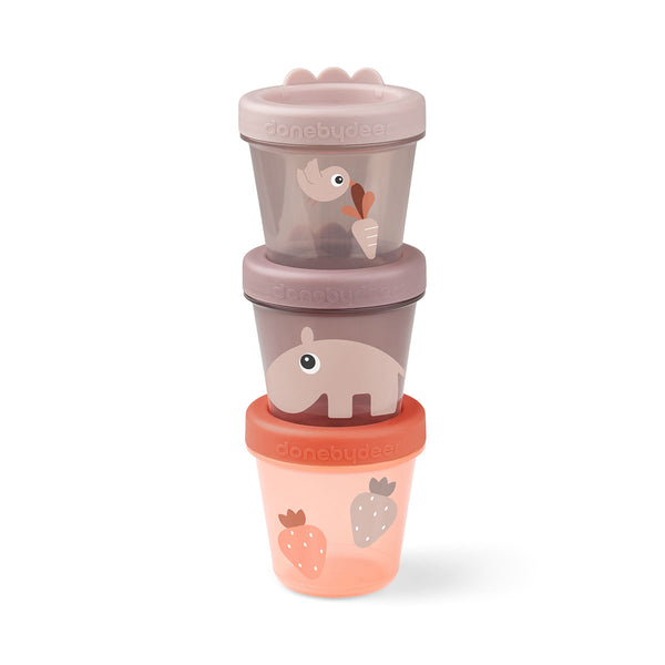 done by deer Baby food container 3-pack - Ozzo - Powder