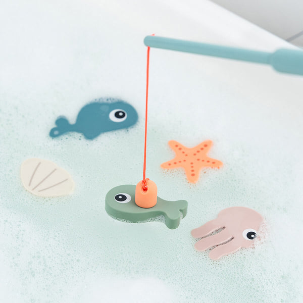 Done By Deer Bath Fishing Toy - Sea Friends - Colour Mix