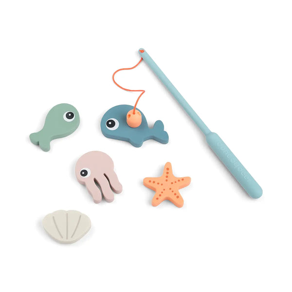 done by deer Bath fishing toy - Sea friends - Colour mix