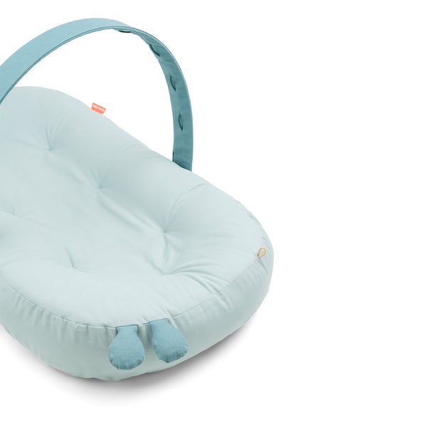 Done By Deer Cozy Lounger With Activity Arch - Raffi - Blue