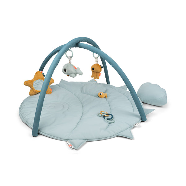 done by deer Activity play mat - Sea friends - Blue
