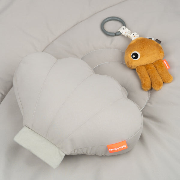 Done By Deer Activity Play Mat - Sea Friends - Grey