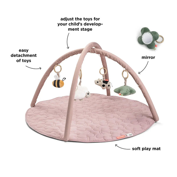 Done By Deer Activity Play Mat - Tiny Farm - Powder