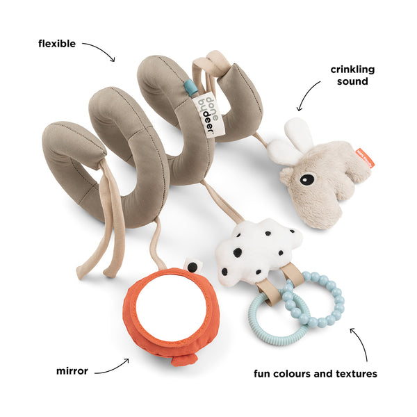Done By Deer Activity Spiral - Happy Clouds - Sand