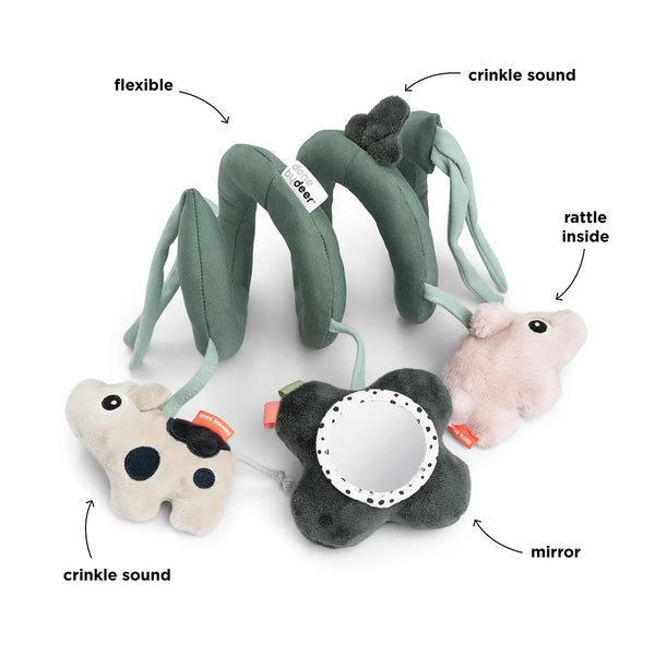 Done By Deer Activity Spiral - Tiny Farm - Green