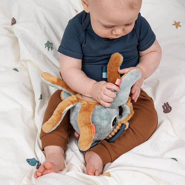 Done By Deer Activity Toy - Jelly - Blue