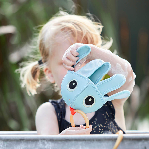 Done By Deer Bath Time Activity Toy - Jelly - Blue