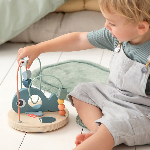 Done By Deer Bead Maze - Wally - Blue