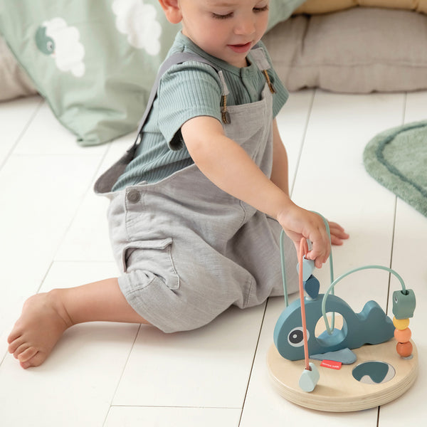 Done By Deer Bead Maze - Wally - Blue