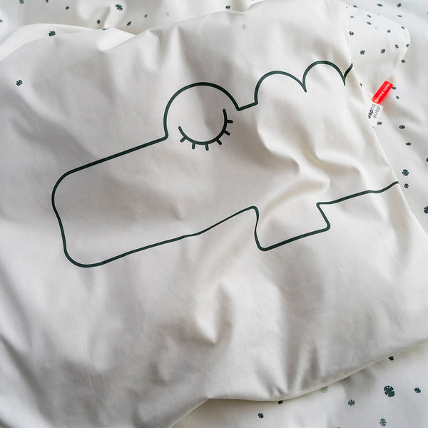 Done By Deer Bedlinen Baby - Croco - Beige
