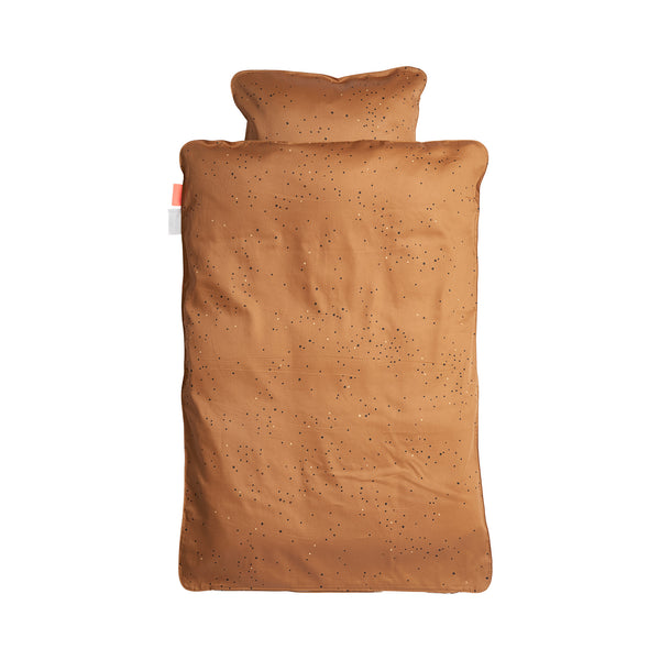 Done By Deer Bedlinen Baby - Dreamy Dots - Mustard