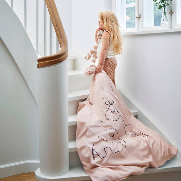 Done By Deer Bedlinen Baby - Dreamy Dots - Powder