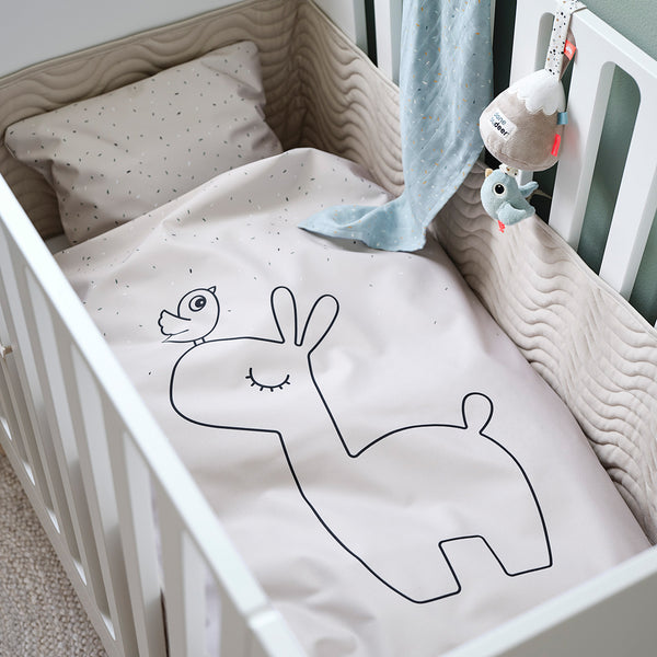 Done By Deer Bedlinen Baby - Lalee - Sand