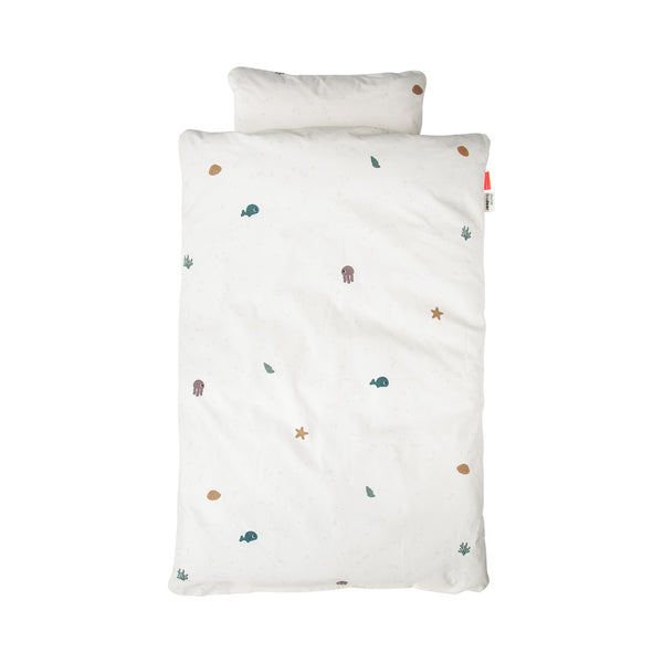 done by deer Bedlinen junior - Sea friends - Beige