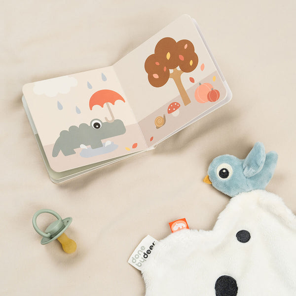 Done By Deer Board Book Seasons - Croco Colour - Mix