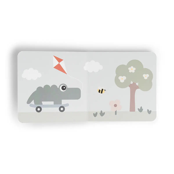 Done By Deer Board Book Seasons - Croco Colour - Mix