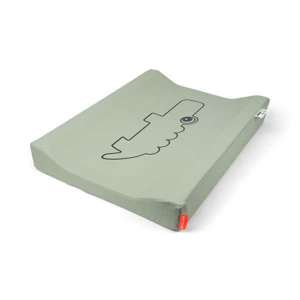 done by deer Changing pad easy wipe - Croco - Green