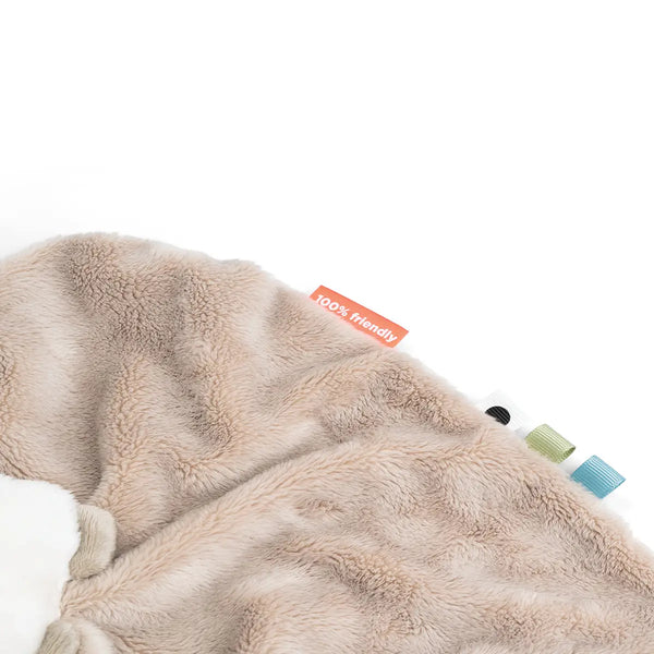 Done By Deer Comfort Blanket - Sheepy - Sand