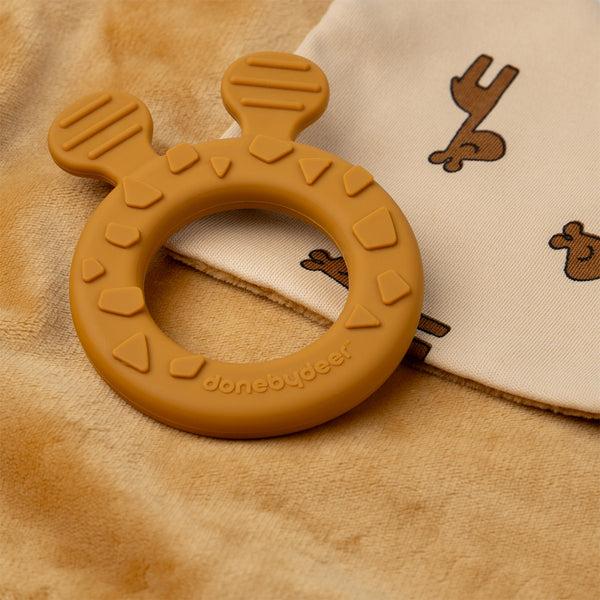 Done By Deer Comfort Teether - Raffi - Mustard