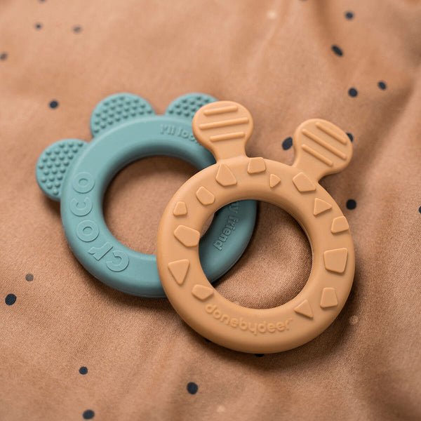 Done By Deer Comfort Teether - Raffi - Mustard