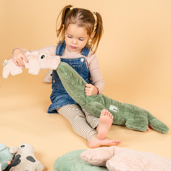 Done By Deer Cuddle Cute - Croco - Powder