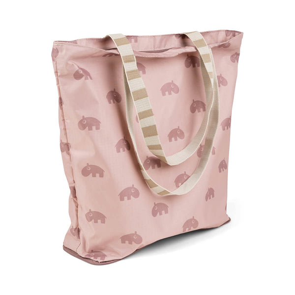 Done By Deer Foldable Tote Bag - Ozzo - Powder