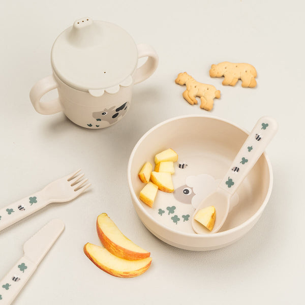 done by deer Foodie bowl set - Tiny farm - sand