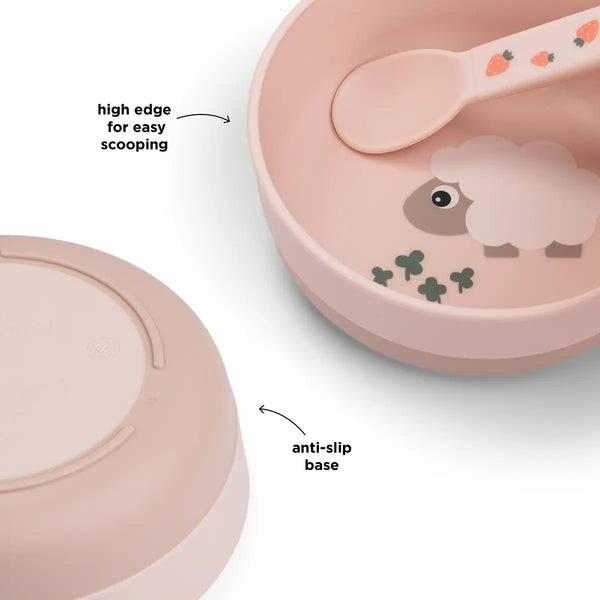 Done By Deer Foodie Bowl - Tiny Farm - Powder