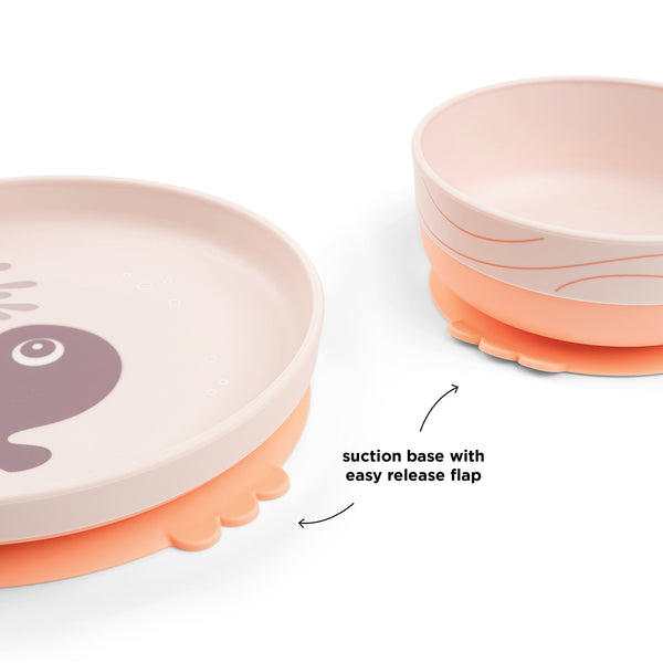 Done By Deer Foodie Dinner Set - Wally - Powder