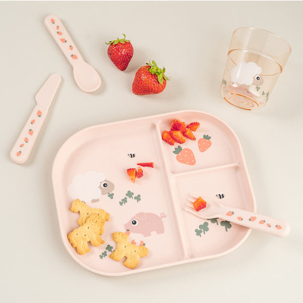 Done By Deer Glass L - Tiny Farm - Powder